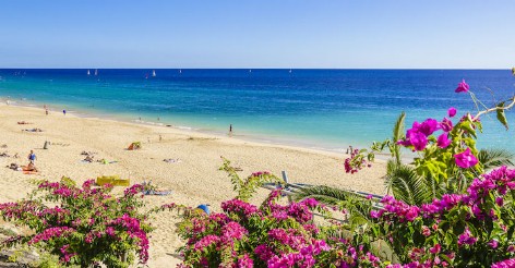 il mare azzurro di Fuerteventura, al Fuerteventura princess