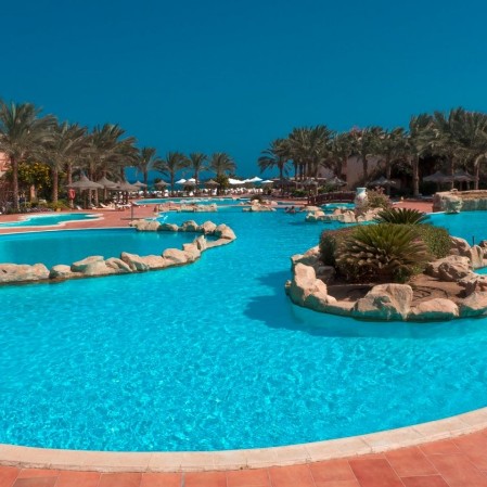 Vista della piscina dell'Alpiblu Dream Lagoon - Marsa Alam - Mar Rosso